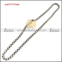 Stainless Steel Chain Neckalce n003151S1