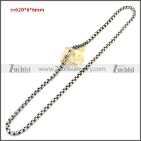 Stainless Steel Chain Neckalce n003151S2