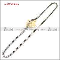 Stainless Steel Chain Neckalce n003151S2