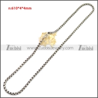 Stainless Steel Chain Neckalce n003151S4