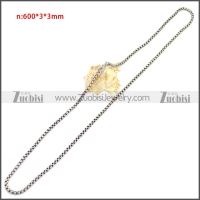 Stainless Steel Chain Neckalce n003151S5