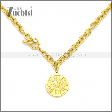 Stainless Steel Neckalce n003163G