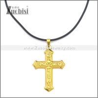 Rubber Necklace W Stainless Steel Clasp n003179HG2