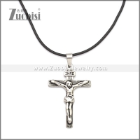 Rubber Necklace W Stainless Steel Clasp n003181HA