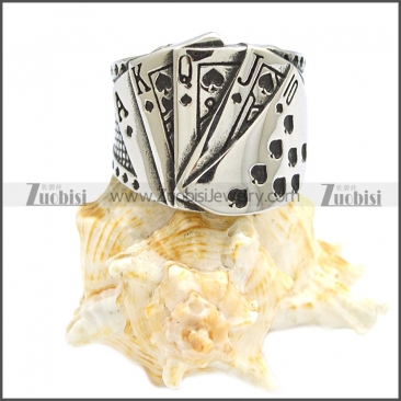 Stainless Steel Ring r008437SH