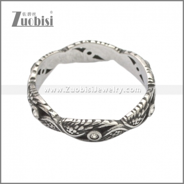 Stainless Steel Ring r008723SA3