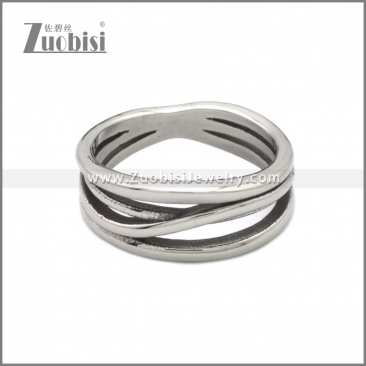 Stainless Steel Ring r008847SA