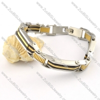 nice-looking nonrust steel Stamping Bracelets -b000631