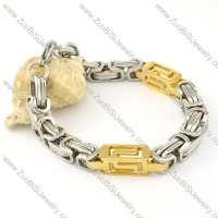 functional nonrust steel Stamping Bracelets -b000658