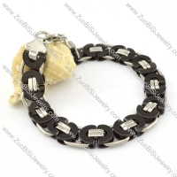 beauteous noncorrosive steel Stamping Bracelets -b000664