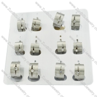 practical 316L Steel Cutting Earring for Ladies - e000302