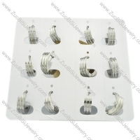 pretty 316L Stainless Steel Cutting Earring for Ladies - e000307