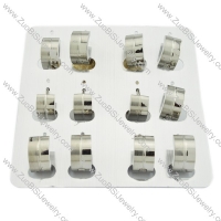 practical oxidation-resisting steel Cutting Earring for Ladies - e000314