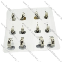pleasant noncorrosive steel Cutting Earring for Ladies - e000320