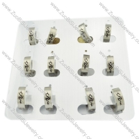 attractive 316L Stainless Steel Cutting Earring for Ladies - e000322