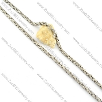 pleasant oxidation-resisting steel Stamping Necklaces - n000160