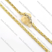 pleasant oxidation-resisting steel Stamping Necklaces - n000162