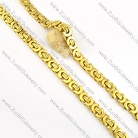 nice 316L Steel Stamping Necklaces - n000168