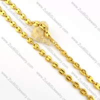 attractive oxidation-resisting steel Stamping Necklaces - n000187