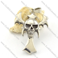 attractive Stainless Steel Skull Pendants for men & bikers - p000484