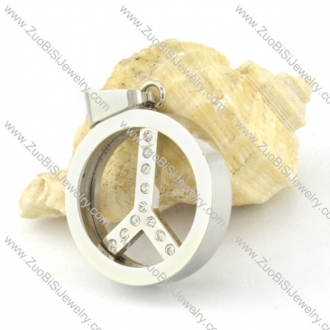 good quality 316L Steel The sign of peace  Pendants - p000492