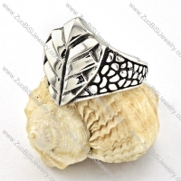 high quality Stainless Steel Biker Ring with punk style for Motorcycle bikers - r000526