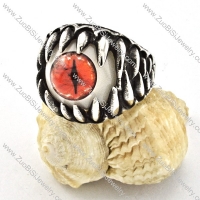 attractive nonrust steel Broken Eyeball Ring with punk style for Motorcycle bikers - r000533