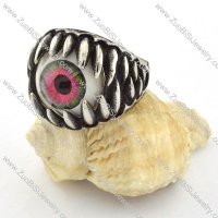 oxidation-resisting steel Biker Eyeball Ring with punk style for Motorcycle bikers - r000534