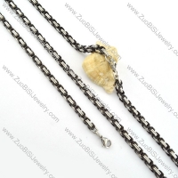 wonderful nonrust steel Stamping Necklace with Bracele Set - s000240