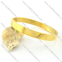 comely 316L Stainless Steel Bangle -b000906