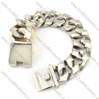 Casting Bracelet in 31L Stainless Steel for Bikers -b000963