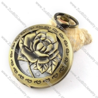 Vintage Classical Rose Pocket Watch for Ladies -pw000348