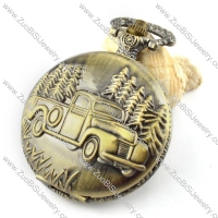 Vintage Classical Wecker Pocket Watch for Car Lovers -pw000350