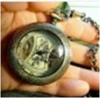 Antique Mechanical Pocket Watch with chain -pw000390