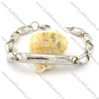 Buy Solid Casting Chain Bracelet with Tube -b001023