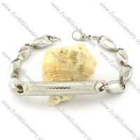 Buy Solid Casting Chain Bracelet with Tube -b001024