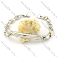 Buy Solid Casting Chain Bracelet with Tube -b001025