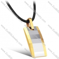 18K gold stainless steel tungsten pendant for ladies -JN440001
