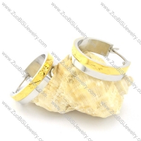top quality oxidation-resisting steel Plating Earring for Ladies -e000504