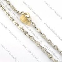 comely oxidation-resisting steel Stamping Necklace for Wholesale -n000254