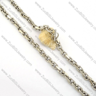 good quality Steel Stamping Necklace for Wholesale -n000256