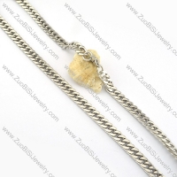functional Stainless Steel Necklace -n000283