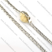 top quality oxidation-resisting steel Necklace -n000322