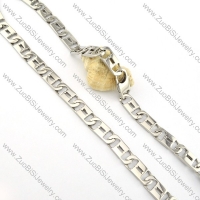 good quality noncorrosive steel Necklace -n000325