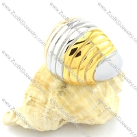 attractive noncorrosive steel Plating Ring for Ladies -r000763