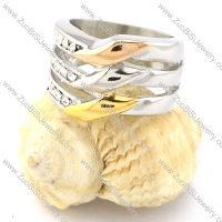brilliant 316L Plating Ring for Ladies -r000780