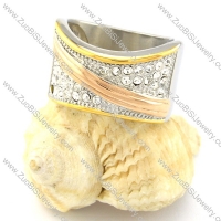 top quality Stainless Steel Plating Ring for Ladies -r000785