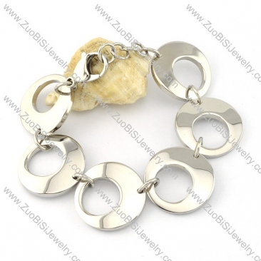 beautiful Steel Stainless Steel Bracelet with Stamping Craft -b001177