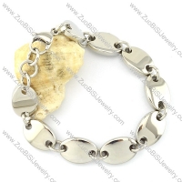 beautiful oxidation-resisting steel Stainless Steel Bracelet with Stamping Craft -b001178
