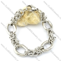 attractive 316L Stainless Steel Bracelet with Stamping Craft -b001190